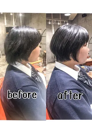 ショート 北條 優輝のヘアスタイル