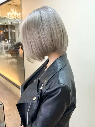 ショート 艶髪ハイトーンカラー ☆MASAのヘアスタイル