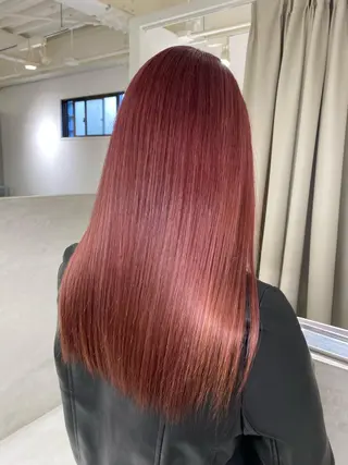 カラー kumon ayu ブリーチ/ハイトーンのヘアスタイル