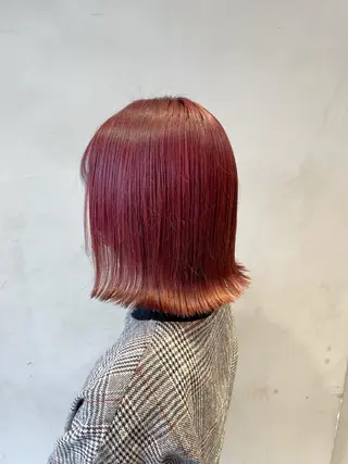 ミディアム カラー ヘアアレンジ 艶髪/レイヤーカット 🐣misakiのヘアスタイル