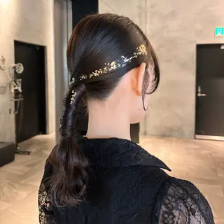 セミロング カラー ヘアアレンジ 🌱ボブ/レイヤー/ ベージュ/あやみ✨のヘアスタイル