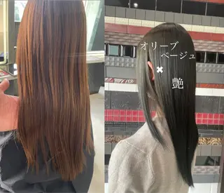 セミロング DESIGN SALON  LIA・デザインサロンリア所属・お悩み/縮毛矯正/ 解決/けんすけ🫧のヘアスタイル