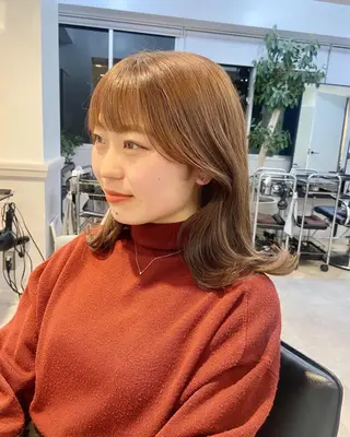 ロング カラー 山下夕月 ショート🫧ボブのヘアスタイル