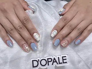 ネイル D‘OPALEサロン所属・長さ出し専門店 上野kkのネイルデザイン