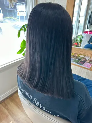 セミロング Hair＆ＭakeEPIC所属・hair &make EPICRUMIのヘアスタイル