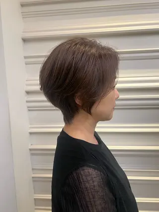 ショート ジャンクロードビギンギンザルグラン所属・🫧無料カットモデル 吉野志保🫧のヘアスタイル