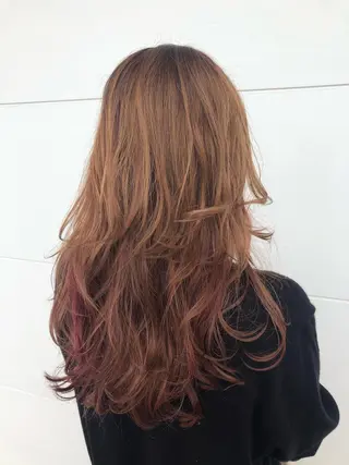 ロング 縮毛矯正、似合わせ カット✂️大谷勇輝のヘアスタイル