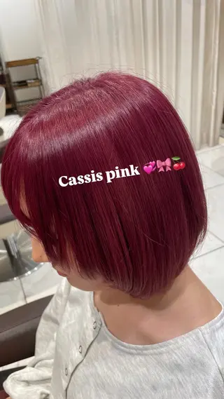 ショート カラー 🩷🌸増子美沙希 /暖色/髪質改善のヘアスタイル