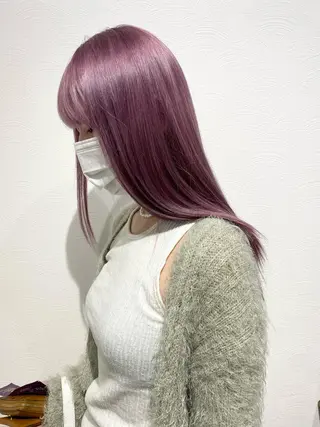 セミロング カラー 🤍柔らかhair 🤍Kazu 🐩のヘアスタイル