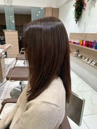 ロング 縮毛募集中🔥 小平悠人のヘアスタイル