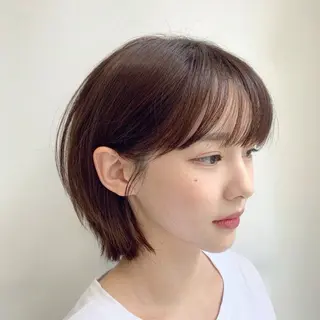 ショート 似合わせカット/ 顔周りカット/まりなのヘアスタイル