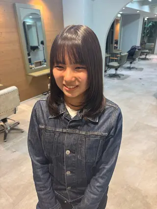 ミディアム ✨四条河原町✨ /木村　優希のヘアスタイル