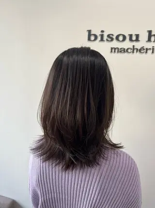 キッズ bisou hair スガノ　カヤノのマツエク・マツパデザイン