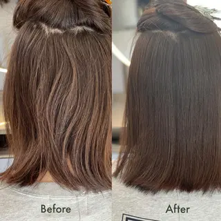 ミディアム パーマ PAIR MIKIのヘアスタイル