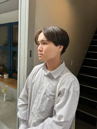 ショート カラー メンズ 大阪メンズパーマ /スパイキー/らいのヘアスタイル