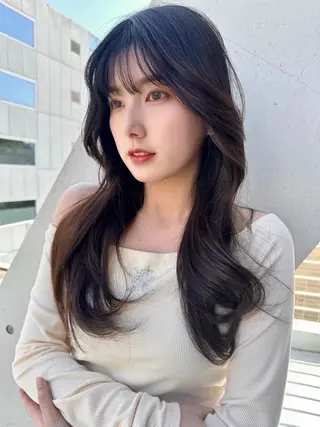 カラー トレンド美髪🇰🇷 knot表参道のヘアスタイル