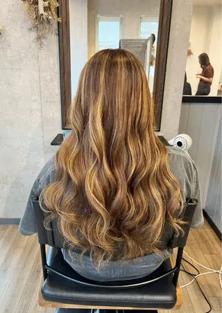 セミロング ディアーズ 高知店のヘアスタイル