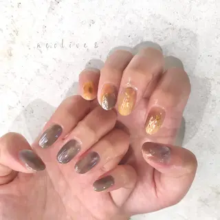 ネイル Yuriko Omi パラジェル/渋谷のネイルデザイン