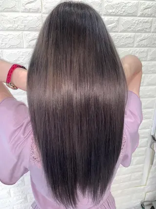 セミロング カラー ✨髪質改善✨ トリートメントLASのヘアスタイル