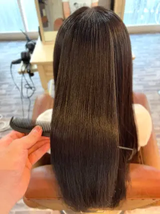 ロング 柏木 輝仁のヘアスタイル