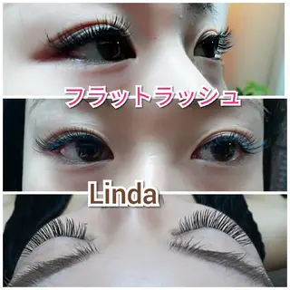 マツエク・マツパ linda lashesのマツエク・マツパデザイン