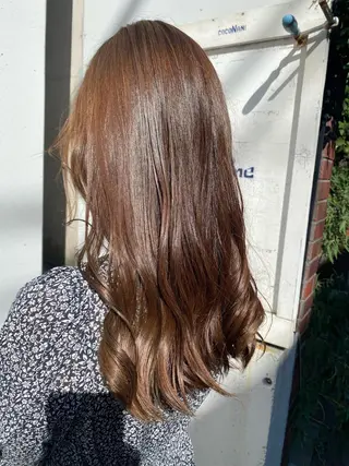 ミディアム カラー お任せヘア☘️☘️ 及川渚のヘアスタイル