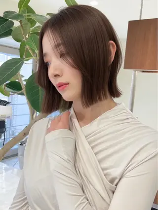 ショート カラー 艶髪ハイトーン 💎凜💎のヘアスタイル