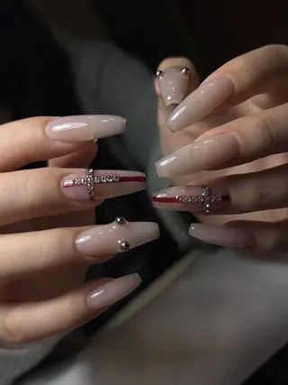 ネイル Dark honey スカルプ専門原宿店のネイルデザイン