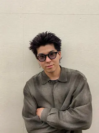 ショート カラー メンズ メンズカット/パーマ /ユアサシュンスケのヘアスタイル