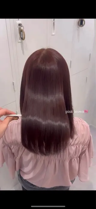 カラー 加藤 麻夢のヘアスタイル