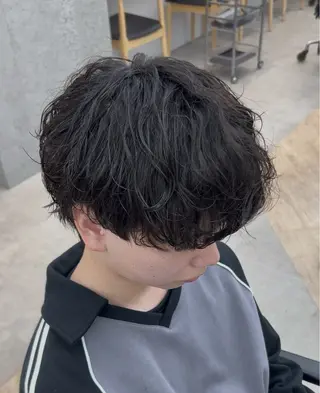 パーマ メンズ 🌀toa/波巻き✨ /メンズパーマ／栄のヘアスタイル