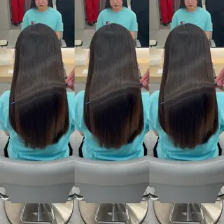 ロング 新宿No.1艶髪矯正 美艶カラー/FUKAのヘアスタイル