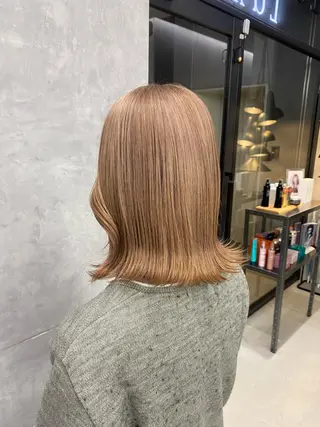 ミディアム 韓国風モテヘア 🇰🇷aki♡のヘアスタイル