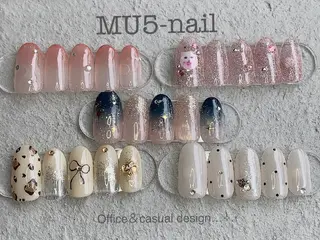 ネイル MU5-nail 金山ネイルサロンのネイルデザイン