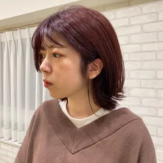 ショート カラー abilita AZUSAのヘアスタイル