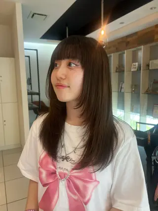 ロング hiyori /ハイトーンカラーのヘアスタイル