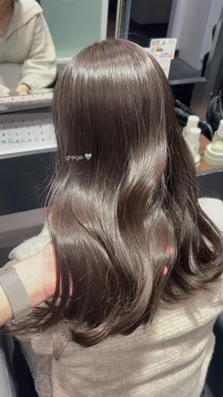 カラー 🤎ྀི似合わせ小顔 カット/mugi🤎のヘアスタイル