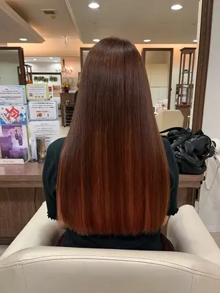 ロング ✨髪質改善・縮毛矯正 専門美容室マーベルのヘアスタイル