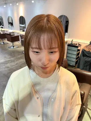 ショート カラー FERIA あべの yumeho🍭のヘアスタイル