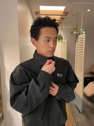 ショート リカ/ハイトーン ・オリーブ🍀のヘアスタイル