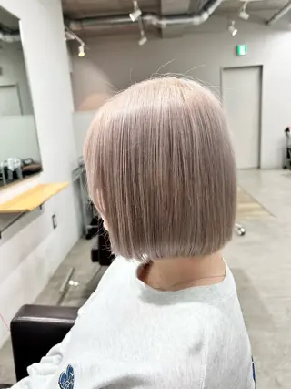 ショート カラー 透明感/ダブルカラー /🌸ERI🌸のヘアスタイル
