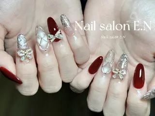 ネイル E.N🦋 長さ出し/持ち込みのネイルデザイン