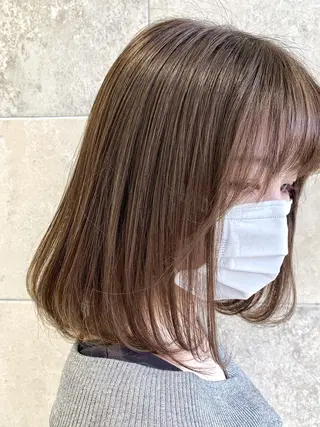 カラー 江田 智沙穂のヘアスタイル