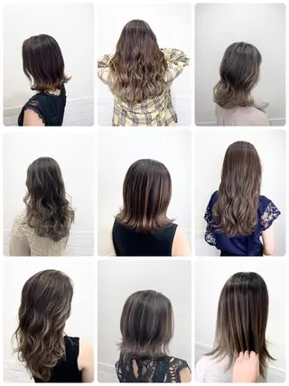 ロング カラー lucia奈良店所属・lucia RYOのヘアスタイル