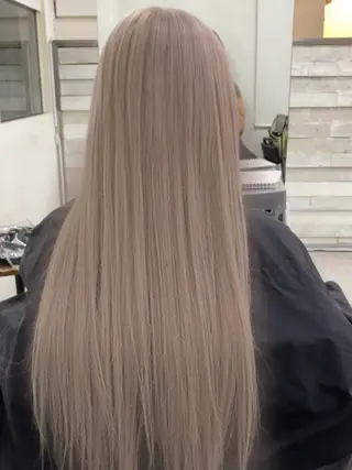 ロング カラー ウルフレイヤー エクステ/kokiのヘアスタイル