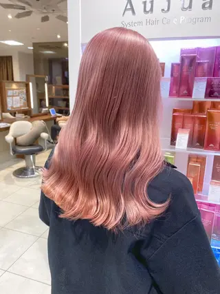 ロング カラー ブリーチ指名No.1 Daikiのヘアスタイル