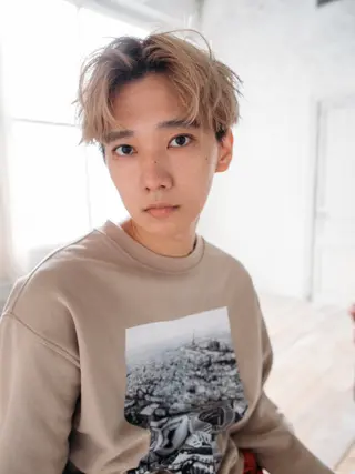 ショート カラー メンズ ノグチ ナツコのヘアスタイル