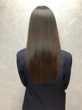 ロング 所渉/韓国レイヤー /ウルフカットのヘアスタイル