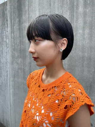 ショート カラー Basis所属・Basis 田口豪司のヘアスタイル
