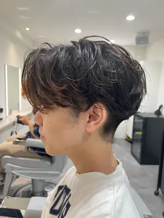 パーマ メンズ Men's NAM 八角のヘアスタイル